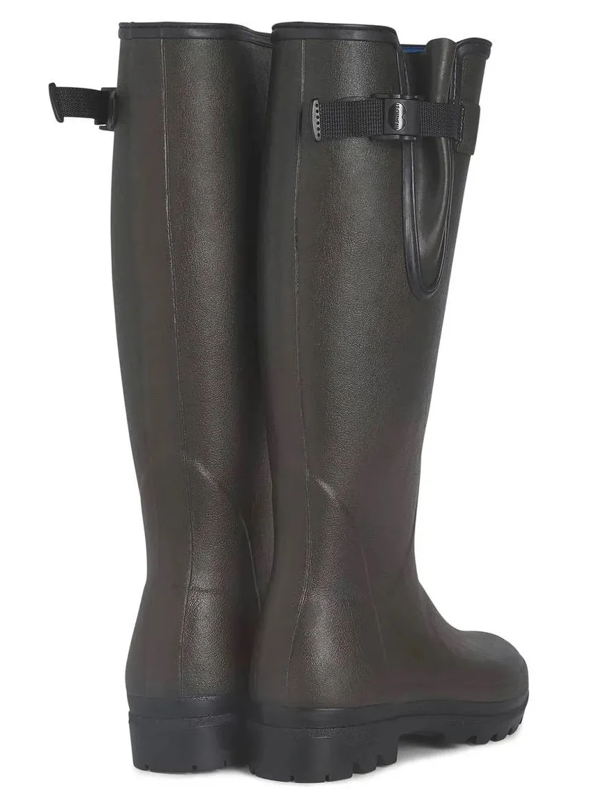 30% OFF LE CHAMEAU Vierzonord Boots - Ladies Neoprene Lined - Dark Brown - Size: UK 6.5 & 7