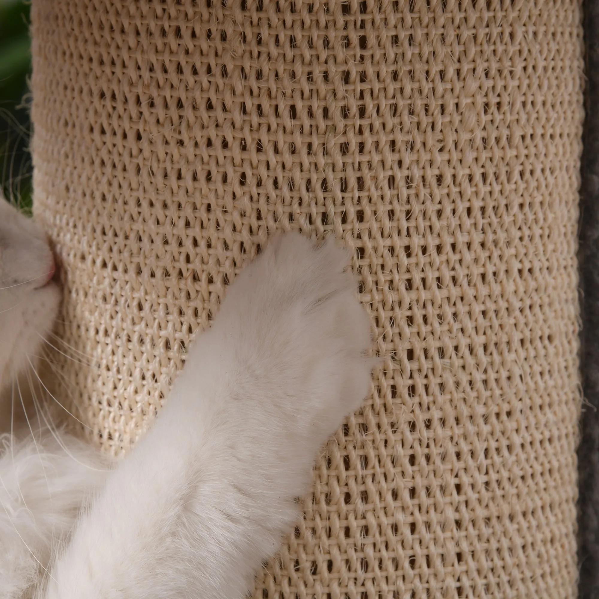 96cm Cat Tree for Indoor Cats Kitten Tower Multi level Activity Center Pet Furniture with Sisal Scratching Post Condo Removable Cover Grey