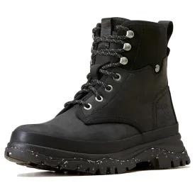 ARIAT Moresby Waterproof Boots - Womens - Oily Distressed Black
