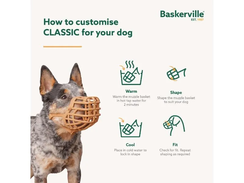 Baskerville Classic Basket Muzzle Size 3