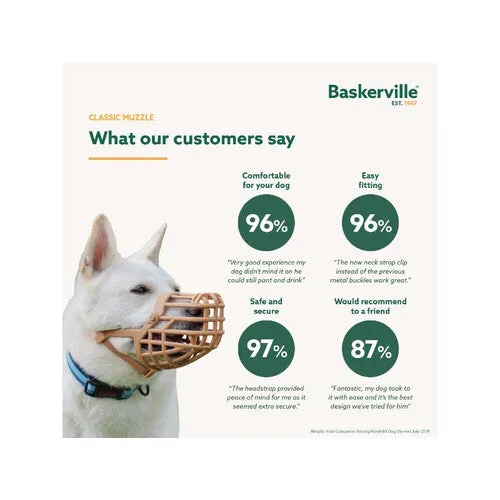 Baskerville Classic Basket Muzzle Size 3