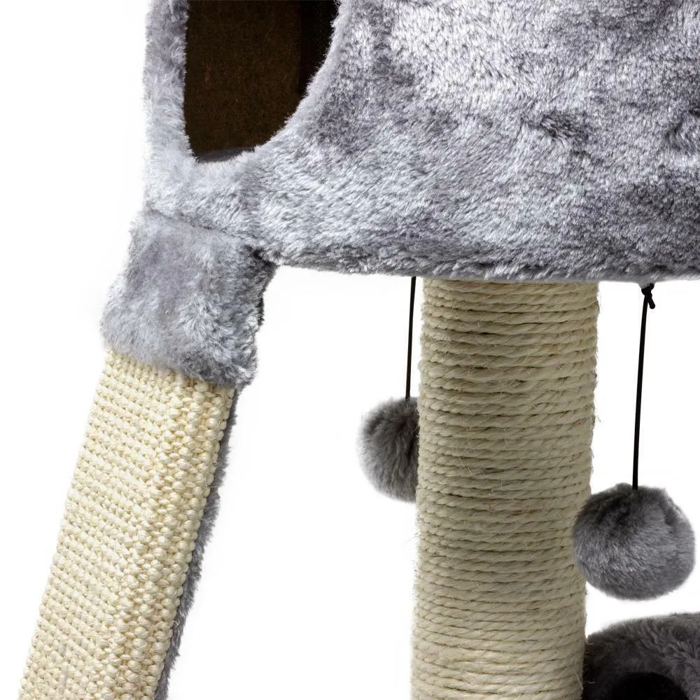 Cat Small Climbing/ Scratching Tower  - Grey