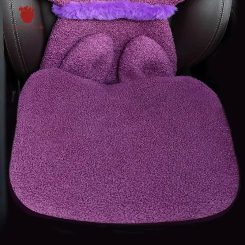 Cat Themed Car Accessories-Purple