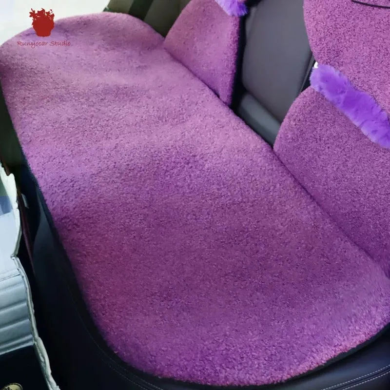 Cat Themed Car Accessories-Purple