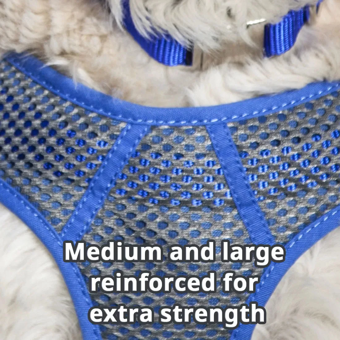 Coastal Comfort Soft Sport Wrap Adjustable Dog Harnesses Grey with Black