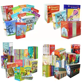 Library Boost Deal: Complete 429 Books Collection Set - Ages 3-11 - Paperback