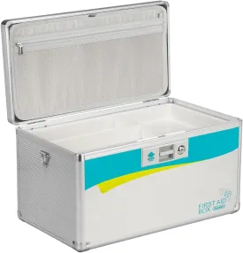 Medicine Lock Box,locking medicine box, Security Lock BoxesExtra Large-16inch 15.9x9.3x8.9 Inch,lock box, First Aid Key Safe Box,Lock Box for Medication