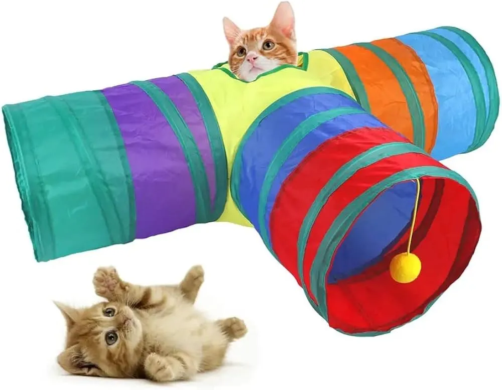 Multi Way Cat Tunnel Assorted Color