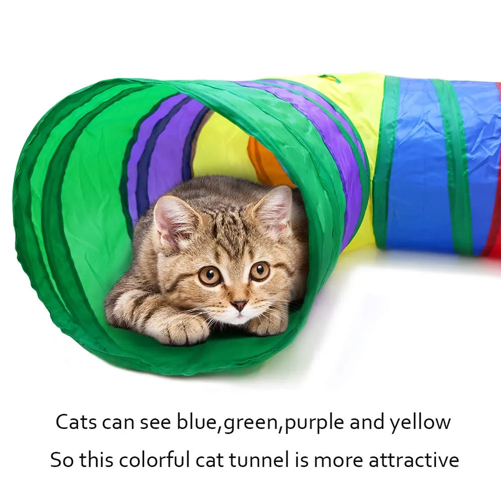 Multi Way Cat Tunnel Assorted Color