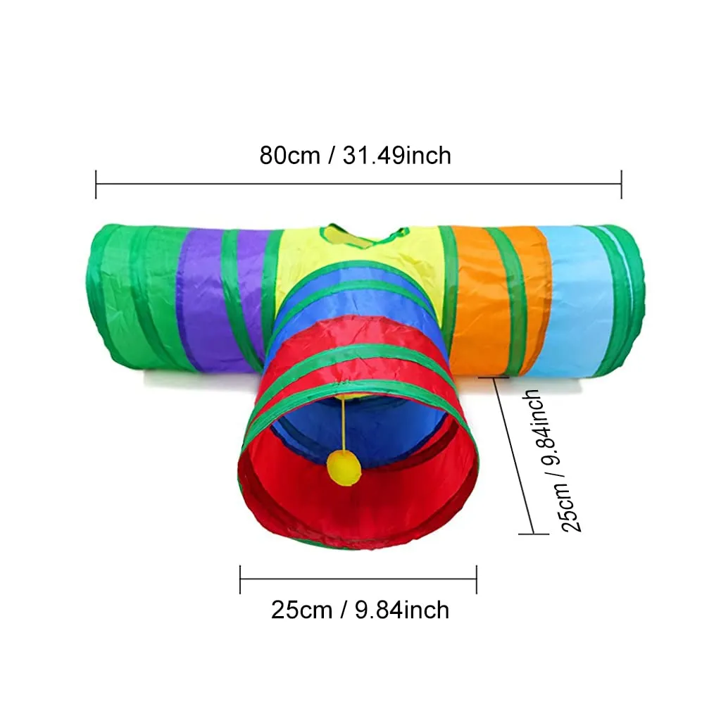 Multi Way Cat Tunnel Assorted Color