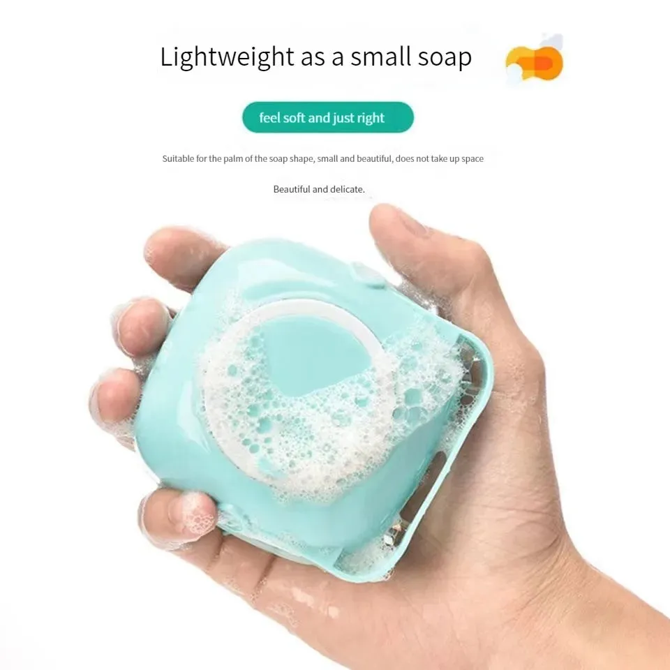 Silicone Bath Brush with Shower Gel Dispenser | Soft & Comfortable for Pets and Humans