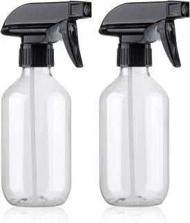 Teyssor Spray Bottles Water Spray Bottle for Plant 2 Packs- BPA Free -10 oz/300 ml Plastic Refillable Containers Fine Mist Small Spray Bottle with Adjustable Nozzle for Hair, Cooking, Cleaning