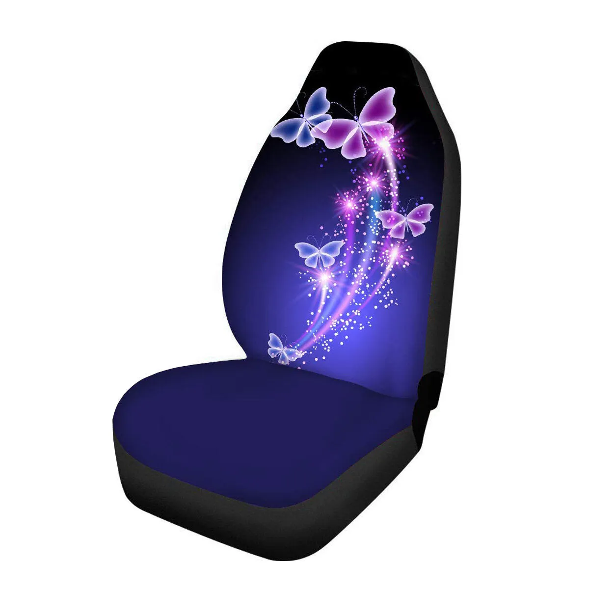 Universal Car Seat Cover - Printed Front Protector, 1 PC, Fits Most Cars