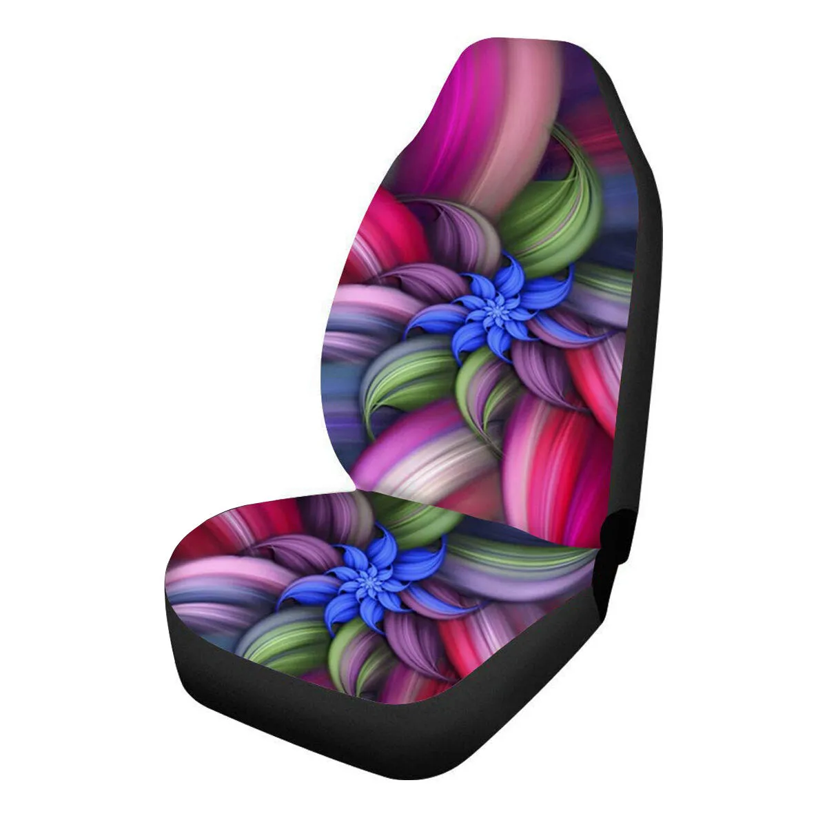 Universal Car Seat Cover - Printed Front Protector, 1 PC, Fits Most Cars