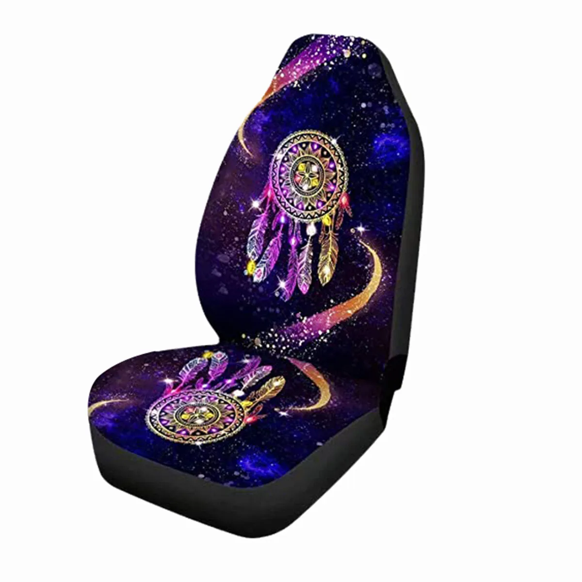 Universal Car Seat Covers - Fantasy Design, Front Seat Full Covers, 1/7 PCS
