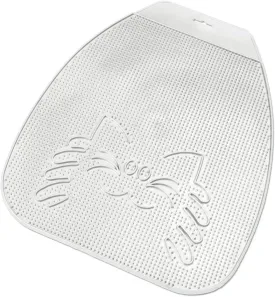 Van Ness Pets Trackless Cat Litter Mat Traps Litter from Box, Waterproof, White