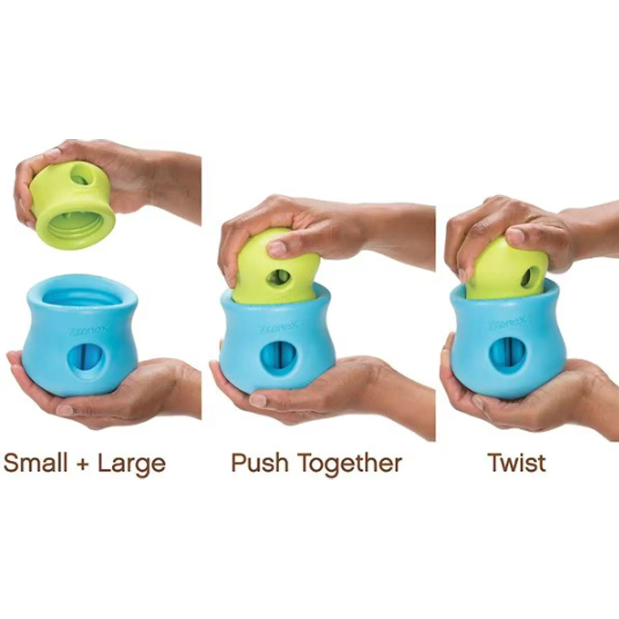 West Paw Toppl Dog Toy - Red